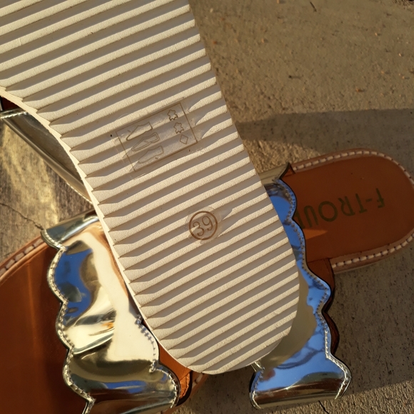 F-Troupe Wave Edge Slide Sandals - Picture 7 of 9